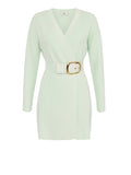 Elisabetta Franchi Vestito Mini Donna AM51S51E2 Menta - Verde