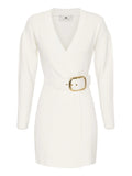 Elisabetta Franchi Vestito Mini Donna AM51S51E2 - Avorio