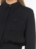 Elisabetta Franchi Camicia Casual Donna CA05551E2 - Nero
