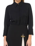 Elisabetta Franchi Camicia Casual Donna CA05551E2 - Nero