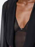 Elisabetta Franchi Body Donna CB00152E2 - Nero