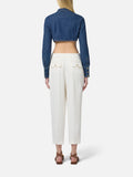 Elisabetta Franchi Camicia Jeans Donna CJ34D51E2 - Denim