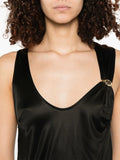 Elisabetta Franchi Top Donna CN00151E2 - Nero