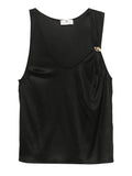 Elisabetta Franchi Top Donna CN00151E2 - Nero