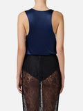 Elisabetta Franchi Top Donna CN00151E2 Oltremare - Blu