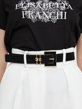 Elisabetta Franchi Cintura Donna CT28S51E2 - Nero