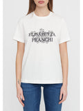 Elisabetta Franchi T-shirt Donna MA00351E2 Gesso - Avorio