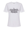 Elisabetta Franchi T-shirt Donna MA00351E2 Gesso - Avorio