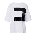 Elisabetta Franchi T-shirt Donna MA02651E2 Gesso - Avorio