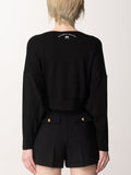Elisabetta Franchi Top Donna MD00251E2 - Nero