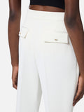 Elisabetta Franchi Pantalone Capri Pantalone Donna PA08051E2 - Avorio
