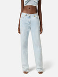 Elisabetta Franchi Jeans Wide Donna PJ94I51E2 - Denim