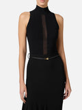 Elisabetta Franchi Top Donna TK28S51E2 - Nero