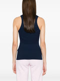 Elisabetta Franchi Top Donna TK35T51E2 Oltremare - Blu