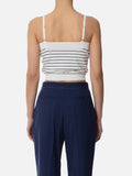 Elisabetta Franchi Top Donna TK45T52E2 - Avorio