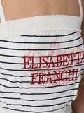 Elisabetta Franchi Top Donna TK45T52E2 - Avorio