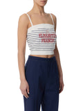 Elisabetta Franchi Top Donna TK45T52E2 - Avorio