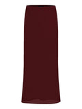 Emme Marella Gonna Longuette Desio Donna 2515101032200 - Bordeaux