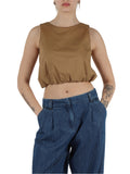 Emme Marella Top Chiatta Donna 2515161132200 Cammello - Beige
