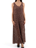 Emme Marella Jumpsuit Donna 2515641012200 Fango - Marrone