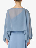 Emme Marella Blusa Bianca Donna 2515731012200 Azzurro Polvere - Blu