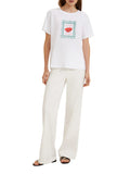 Emme Marella T-shirt Cappero Donna 2515971052200 - Bianco