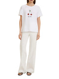 Emme Marella T-shirt Cappero Donna 2515971052200 - Bianco