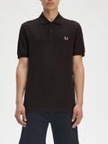 Fred Perry Polo Uomo M6000 Anchr Gry/oatml - Grigio