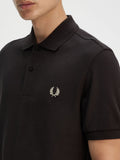 Fred Perry Polo Uomo M6000 Anchr Gry/oatml - Grigio