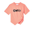 Gaelle T-shirt Assimetrica Donna GAABW04303 - Arancione