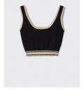 Gaelle Top Crop Donna GAABW05401 - Nero