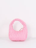 Gaelle Borsa a Mano Mini Hobo Plisse Donna GAACW02175 - Rosa