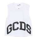 Gcds Canotta Uomo B1CM2806JI3 - Bianco