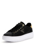 Guess Sneakers Denesa12 Donna FLJD12LEA12 Black/gold - Nero