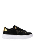 Guess Sneakers Denesa12 Donna FLJD12LEA12 Black/gold - Nero