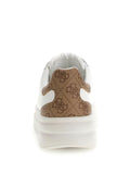 Guess Sneakers Elbina Donna FLJELBFAL12 White Beige - Bianco