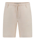 Guess Shorts Fletcher Linen Draw Cord Uomo M5GD46WH3H0 Pearl White Multi - Avorio
