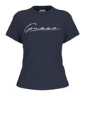 Guess T-shirt Active Donna V5GI02K9RM1 Daring Ocean - Blu