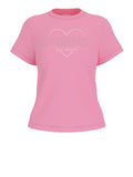 Guess T-shirt Narciso Donna V5GI10K9RM1 Poster Pink - Rosa