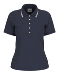 Guess Polo Amaryllis Regular Donna V5GP06KCOK1 Daring Ocean - Blu