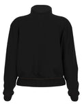 Guess Felpa Olympe Half Zip Donna V5RQ10KCAY2 Jet Black A996 - Nero