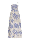 Guess Vestito Longuette Ellie Donna W5GK0LWCWF2 Dreaming Lilies Prin - Viola