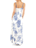Guess Vestito Longuette Adle Lace Donna W5GK10WF1T2 Dreaming Lilies Prin - Viola