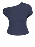 Guess Top Dolman Off Shldr Miraya Donna W5GP46KACM2 - Blu