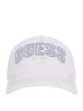 Guess Berretto con Visiera Ines Cotton Donna W5GZ15WEGD0 Pure White - Bianco