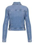 Guess Giubbino di Jeans Delya Trucker Donna W5RN01D5L71 - Denim