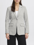 Ichi Blazer Donna 20121368 Grey Melange - Grigio