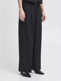Ichi Pantalone Chino Donna 20122497 - Nero