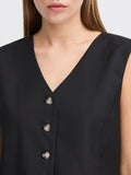 Ichi Gilet Donna 20122498 - Nero