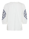 Ichi Blusa Ihfluna Donna 20122536 Cloud Dancer - Bianco